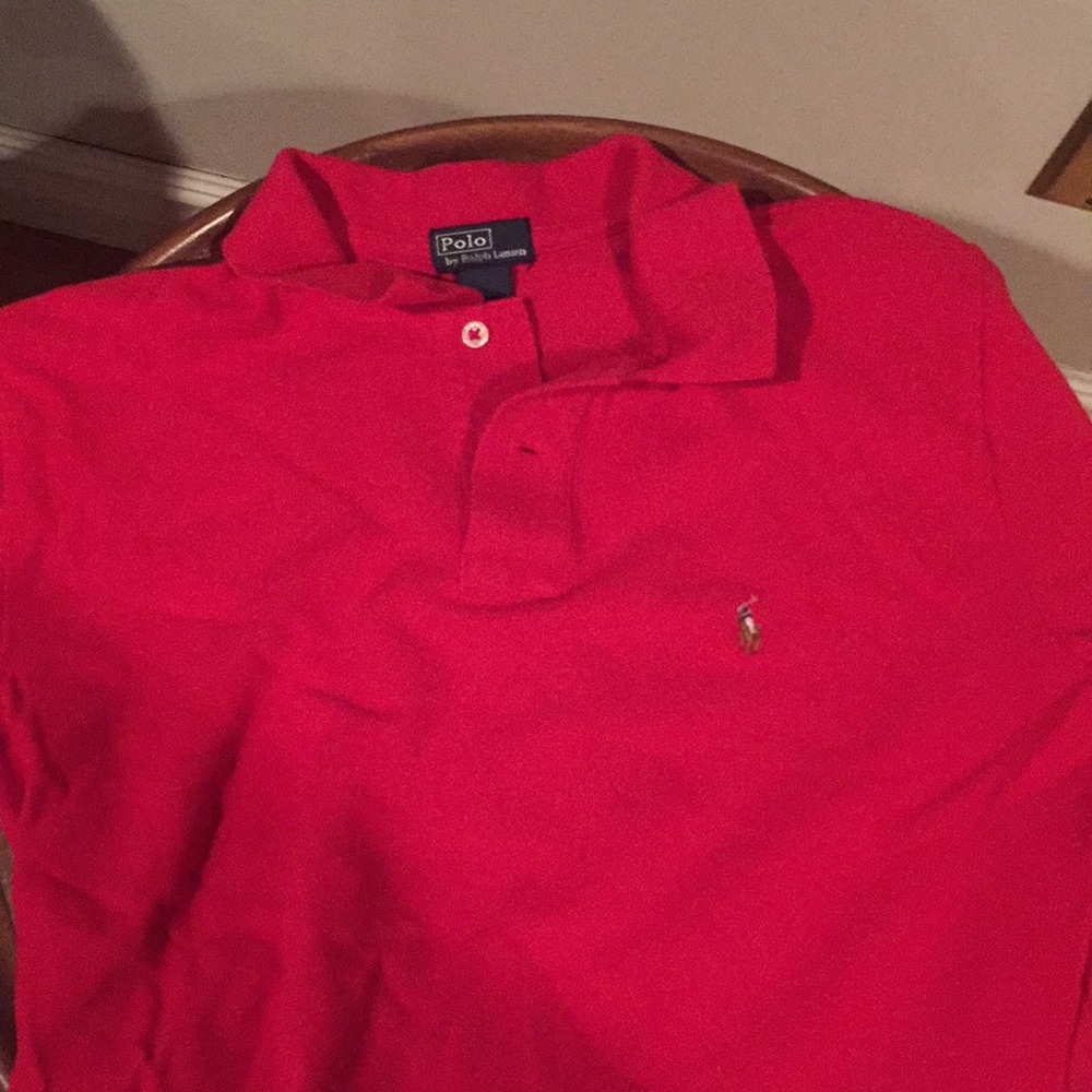 Red Ralph Lauren Polo shirt